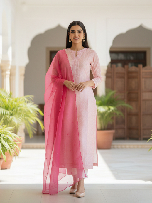 Boutique Style Chanderi Suit