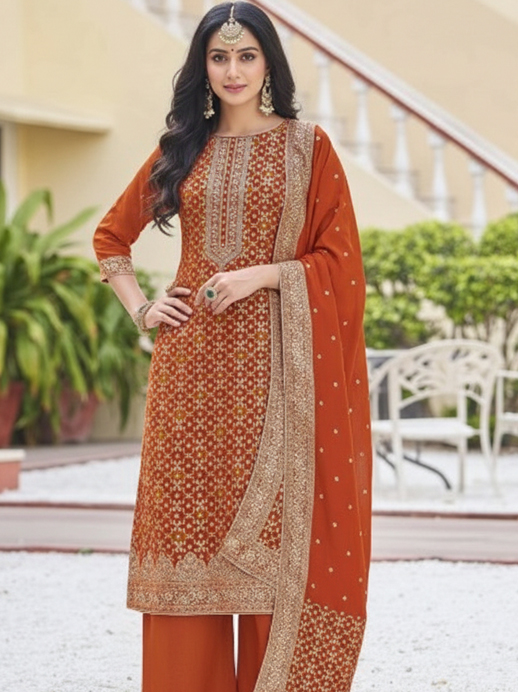 Fancy Embroidered Ladies Suit