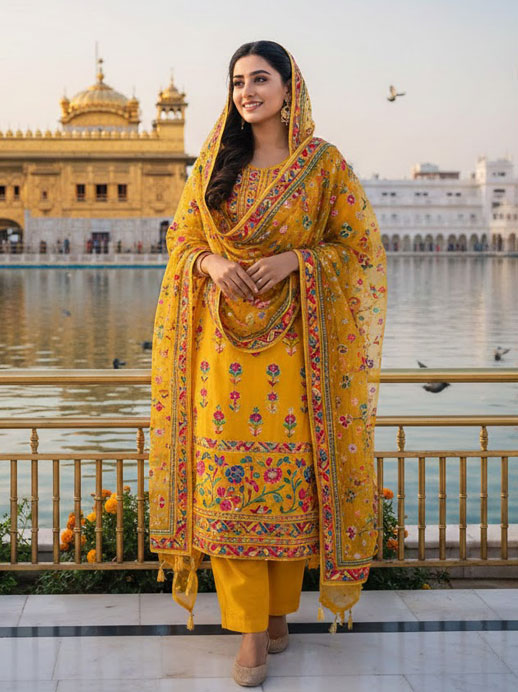Phulkari Suit