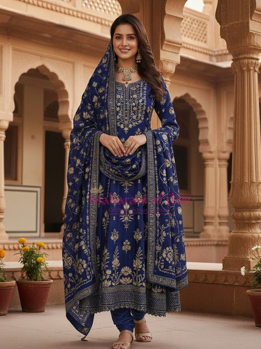 Silk Ladies Suit