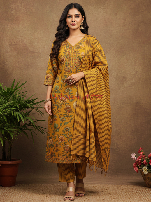 Rayon ladies suit design